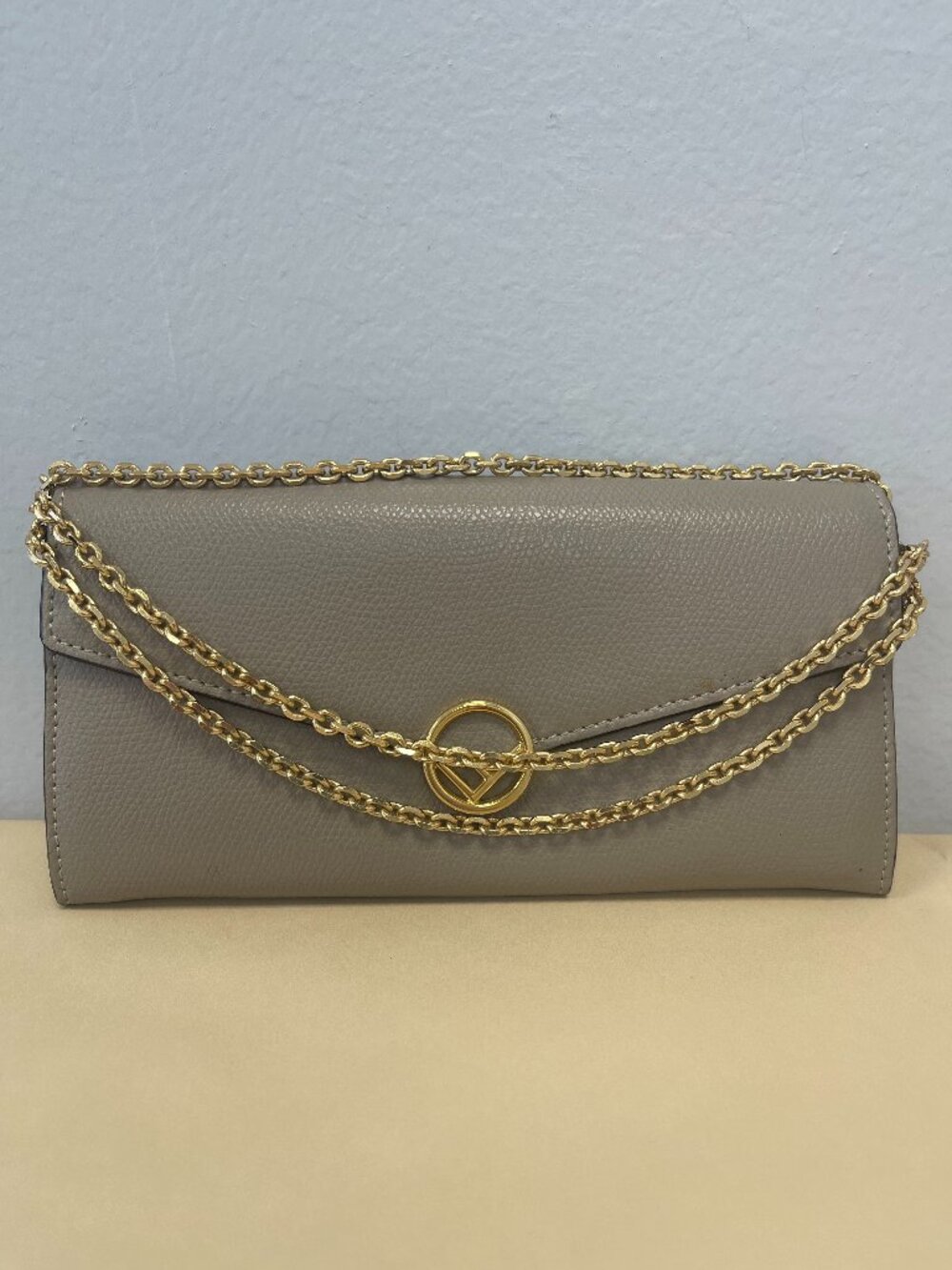 Fendi  F Is Fendi Continental Chain Wallet - Preowned